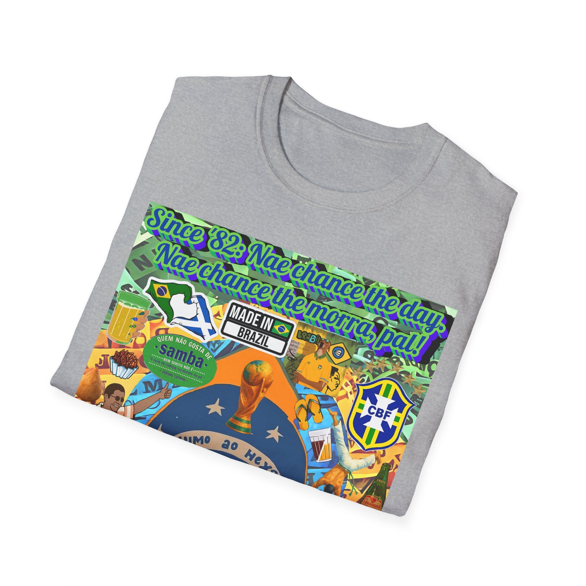 Unisex Graphic T-Shirt | Brasil x Escócia