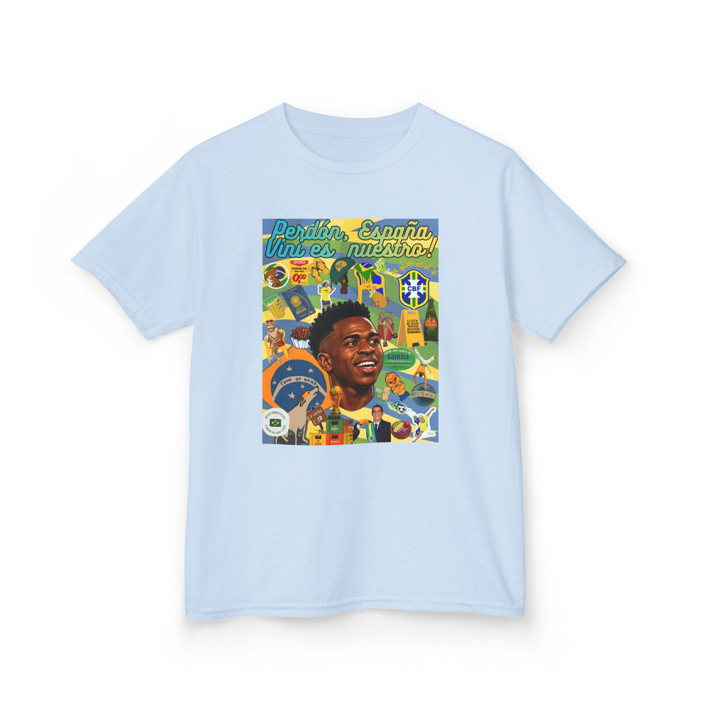 Unisex Kids 100% Algodão | Brasil x Espanha