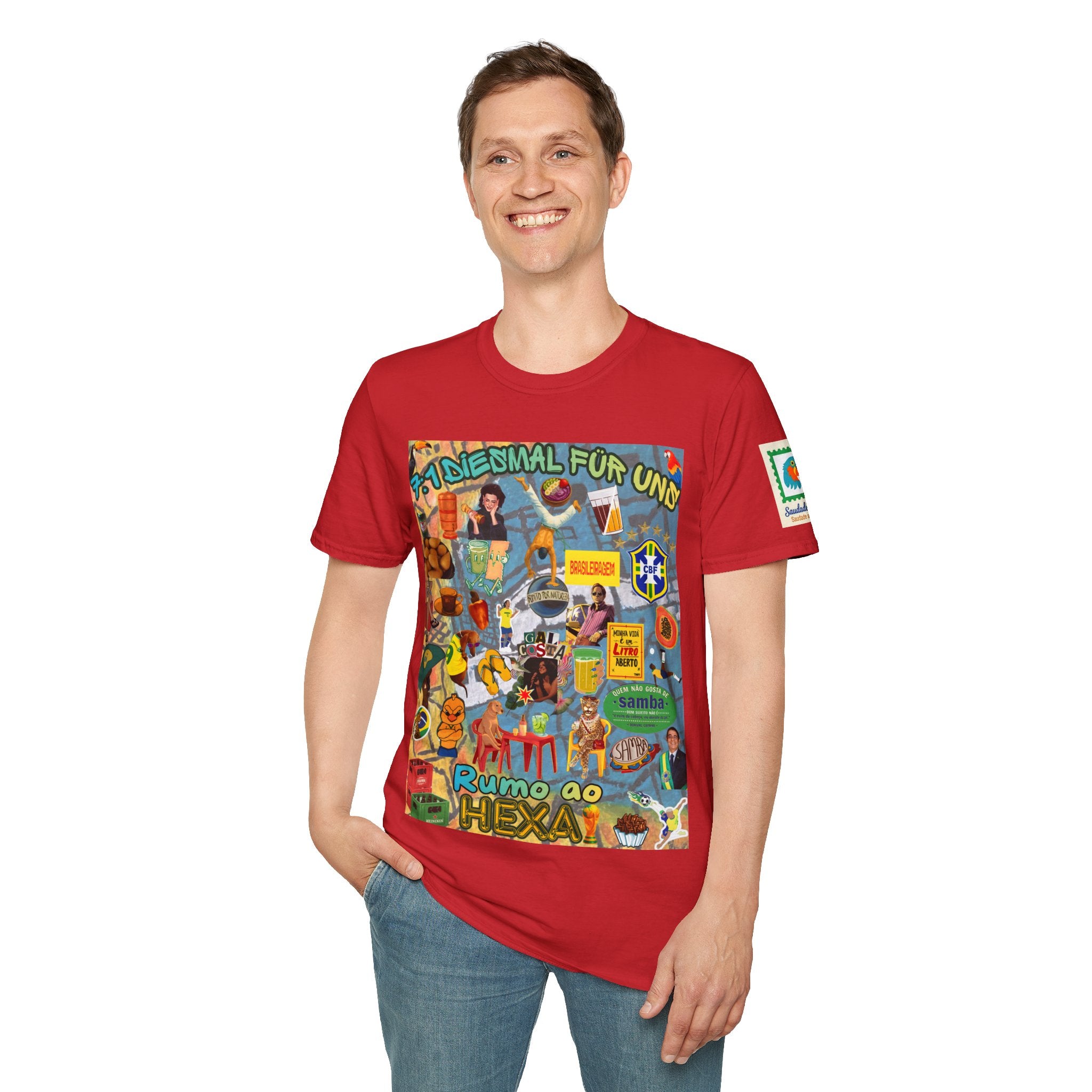 Unisex Graphic T-Shirt | Brasil x Alemanha