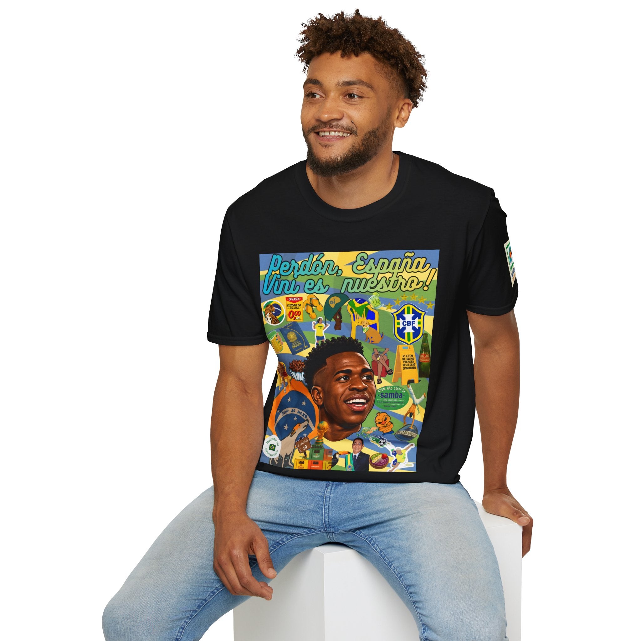 Unisex Graphic T-Shirt | Brasil x Espanha