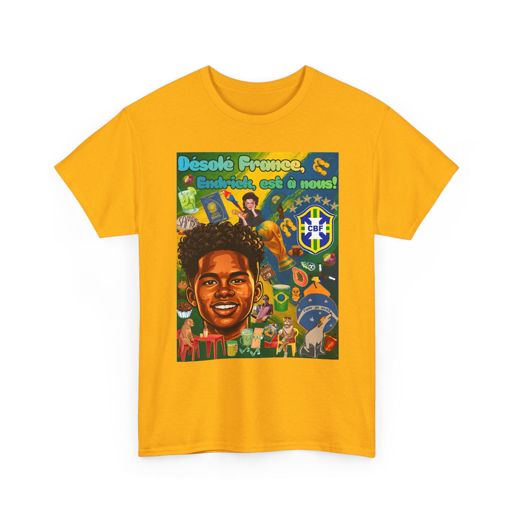Unisex 100% Algodão OEKO-TEX®  | Brasil x Alemanha