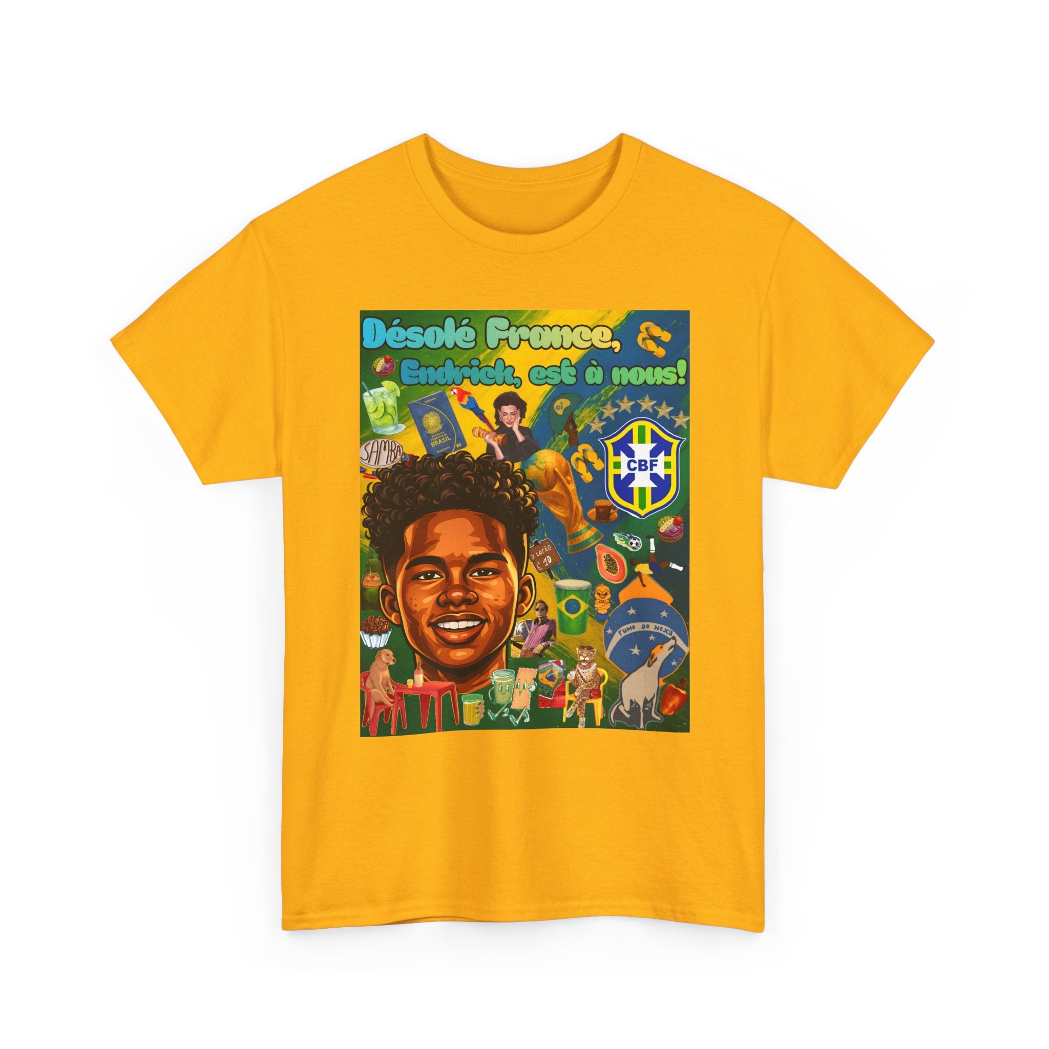 Unisex 100% Algodão OEKO-TEX®  | Brasil x Alemanha