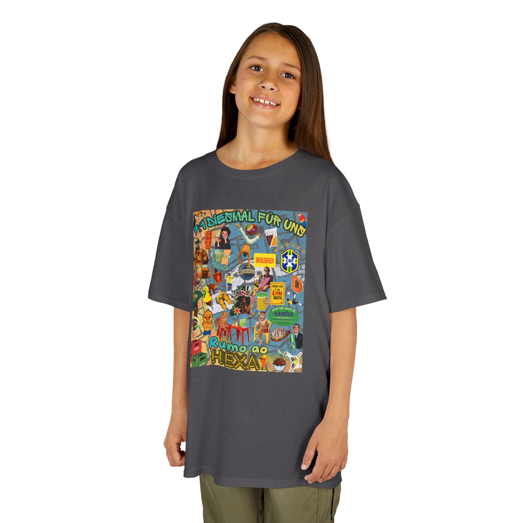 Unisex Kids 100% Algodão | Brasil x Alemanha