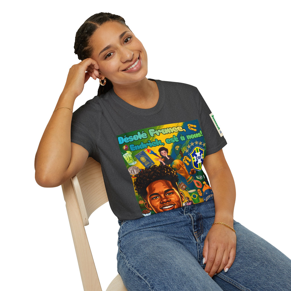 Unisex Graphic T-Shirt | Brasil x França