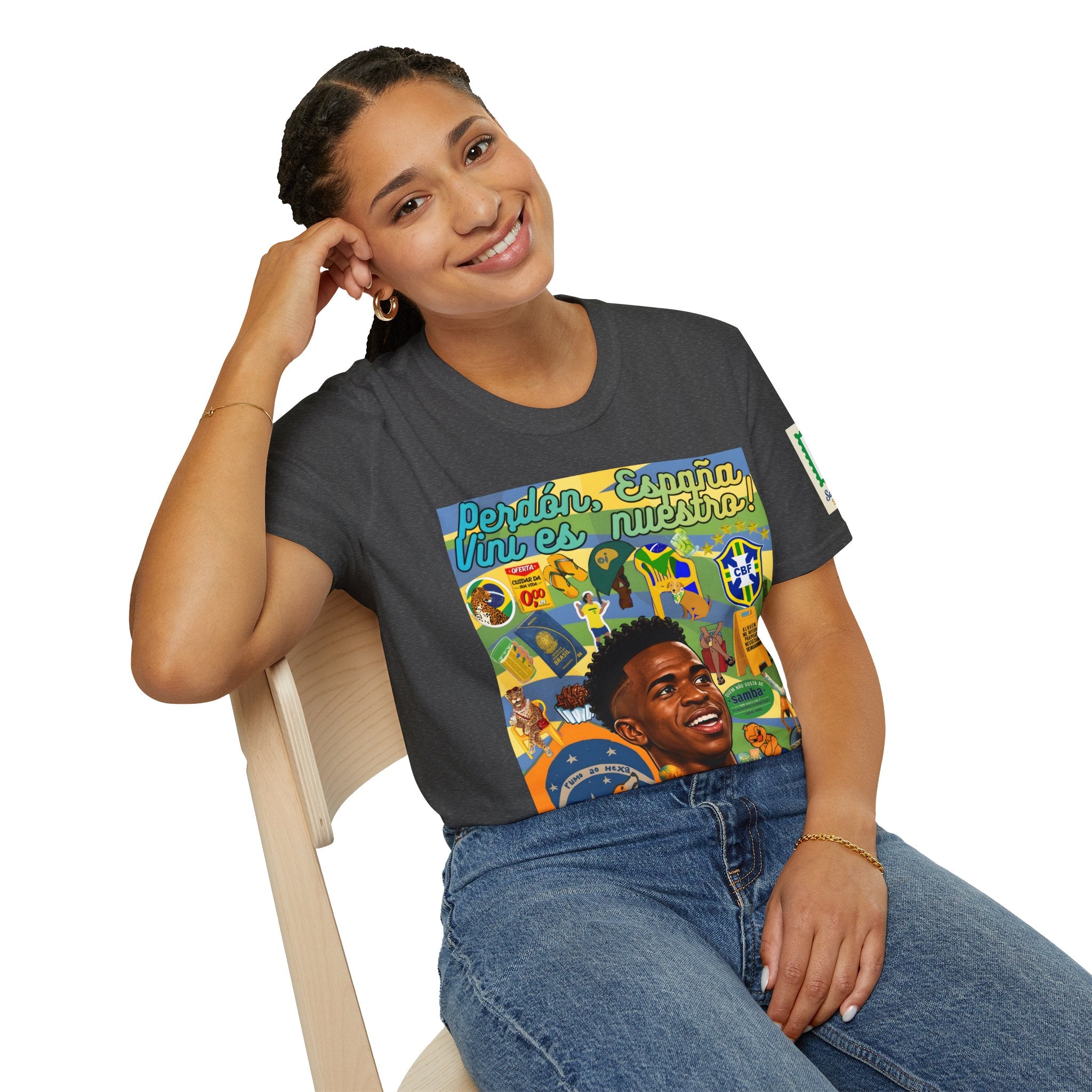 Unisex Graphic T-Shirt | Brasil x Espanha